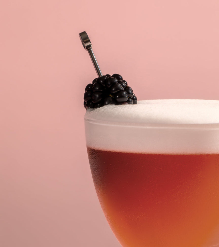 A Floral Twist on a Classic Gin Sour